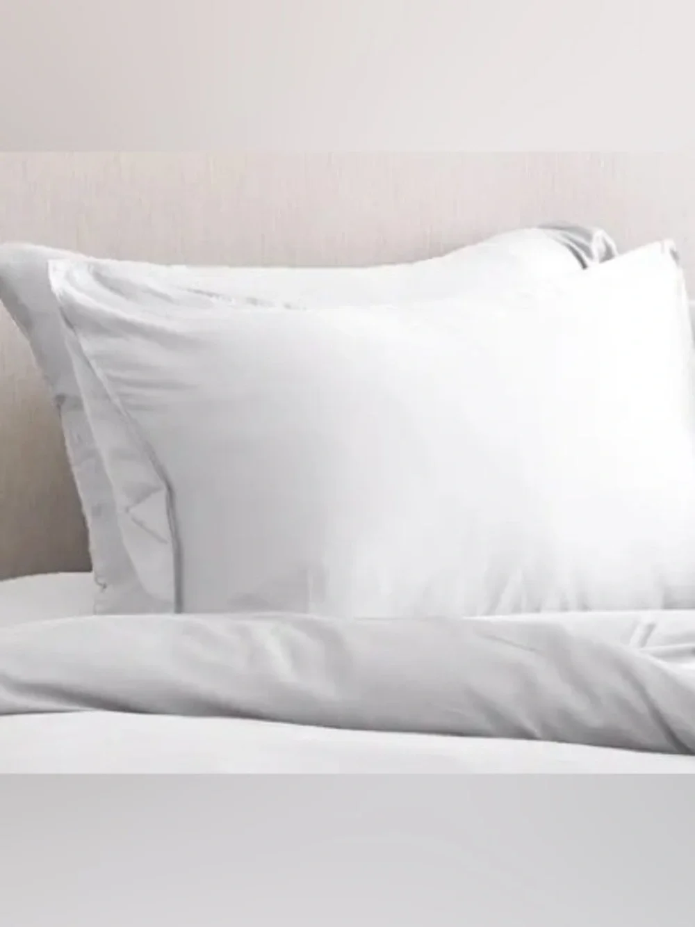 Quince Bamboo Pillowcase Set, Standard (White)